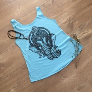 Flowy Ganesh yoga tank